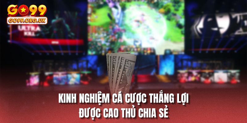 Kinh nghiệm cá cược thắng lợi được cao thủ chia sẻ